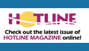 Hotline Header Top Blue
