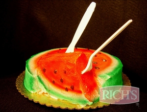 Sliced Watermelon