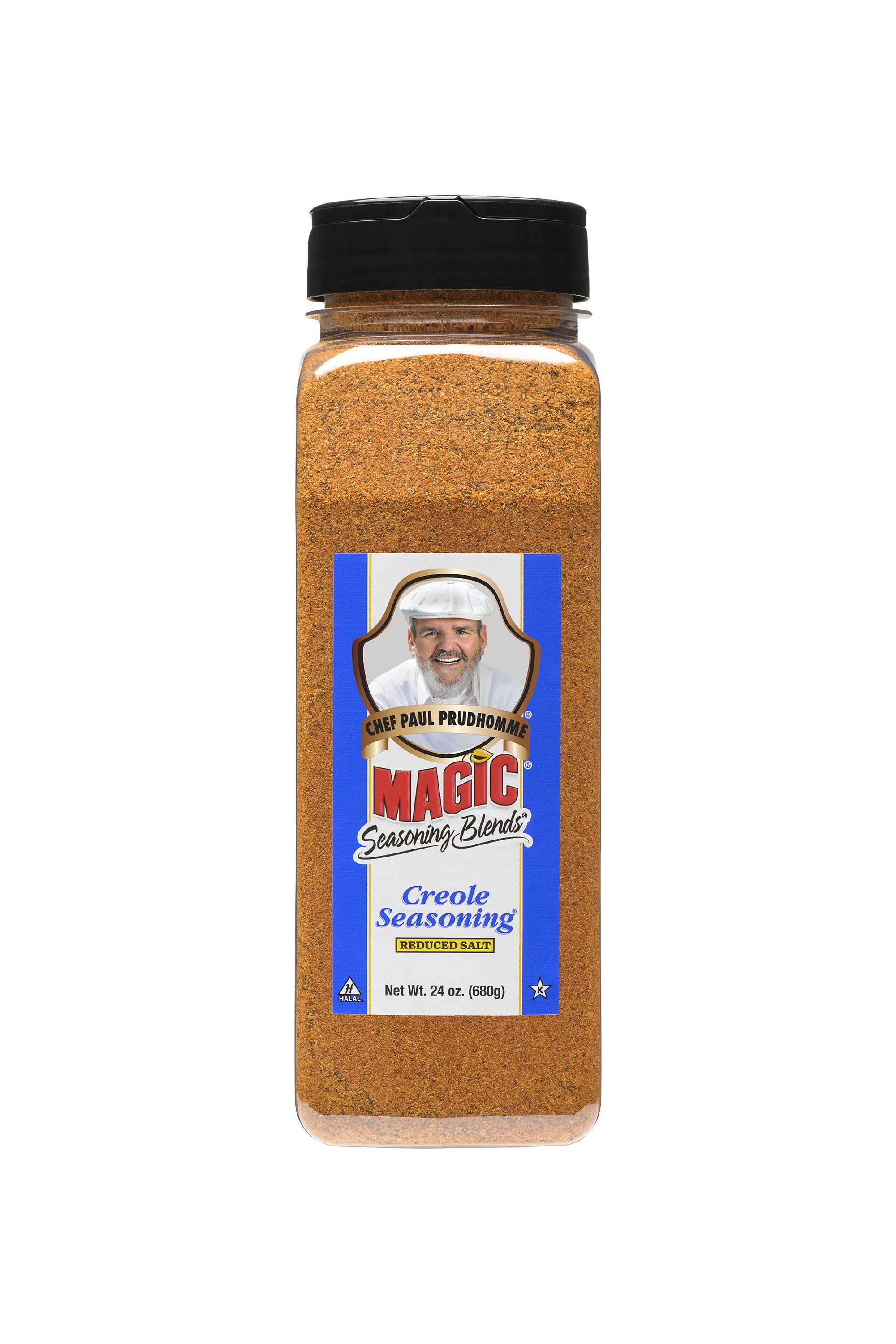 Magic Creole Seasoning Reduced Salt 24 oz. shaker - Magic Seasoning Blends