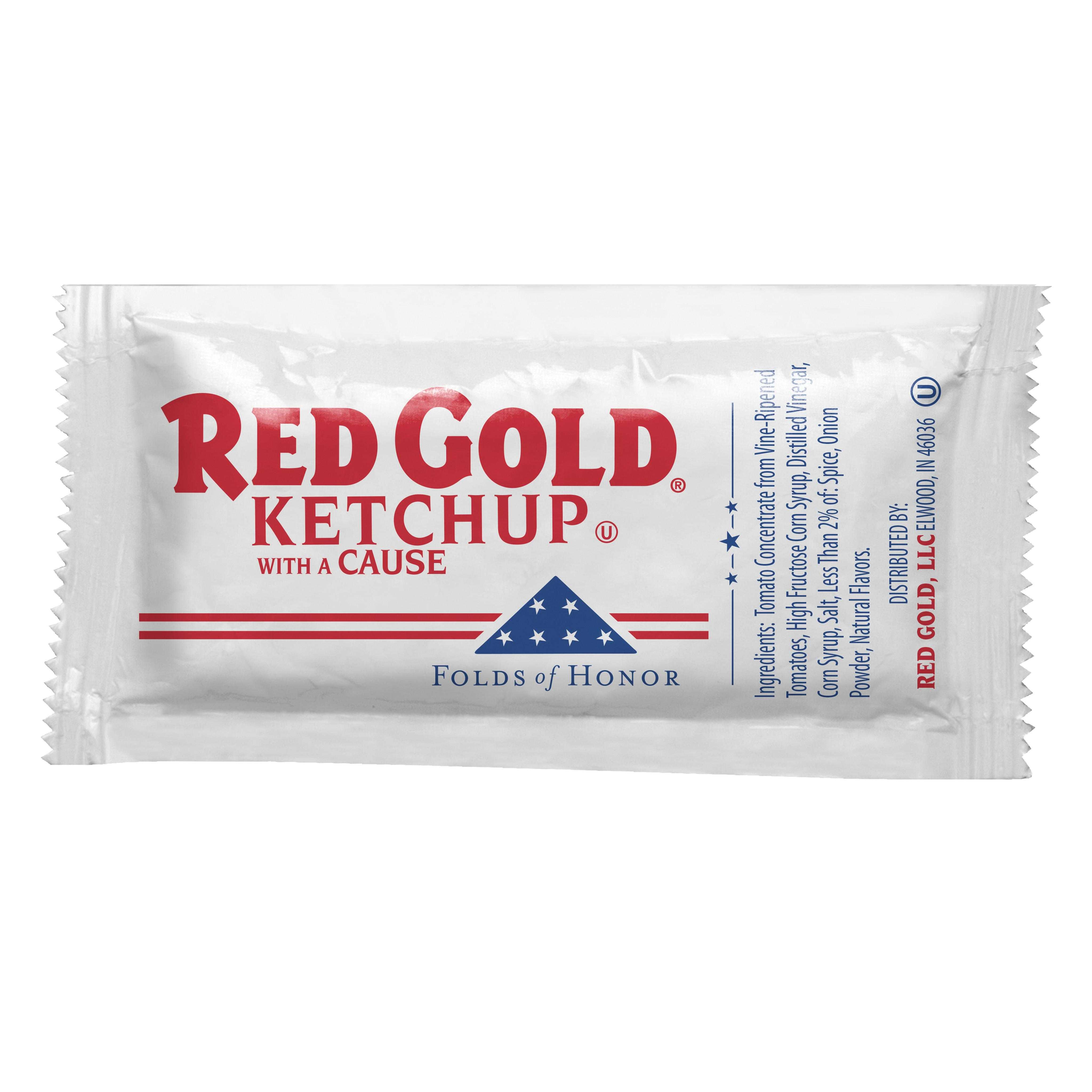 RED GOLD KETCHUP - 114 OZ.