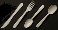 Heavy Weight Bulk Polypropylene Cutlery - White