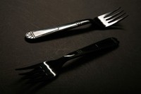 Heavy Weight Bulk Polypropylene Cutlery - Black