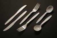 Heavy Weight Bulk Polystyrene Cutlery - White
