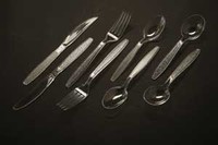 Heavy Weight Bulk Polystyrene Cutlery - Clear