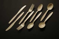 Heavy Weight Bulk Polystyrene Cutlery - Beige
