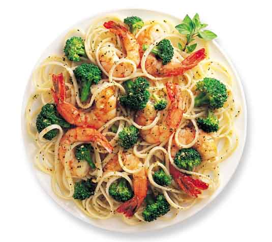 Mrs. Dash Shrimp Broccoli