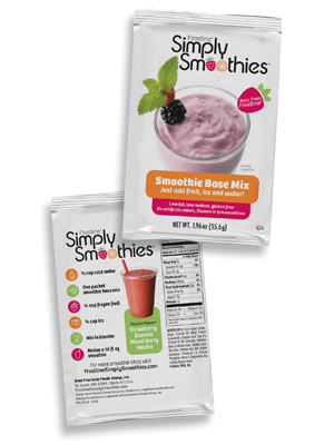Frostline® Simply Smoothies™ Smoothie Base Mix- Single Serve Packets