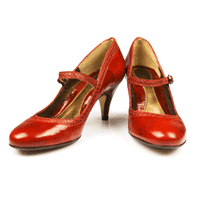Rotating Shoes for People Section