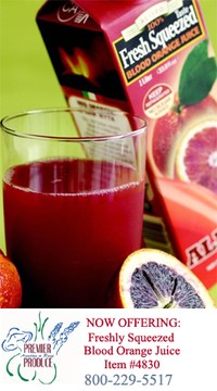 Premier Produce: Blood Orange Juice